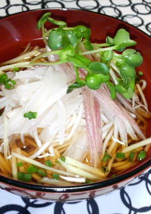 『薫る五目冷素麺』-レシピのメイン写真