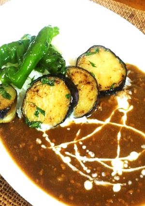 ナスとしし唐の夏カレー★-レシピのメイン写真