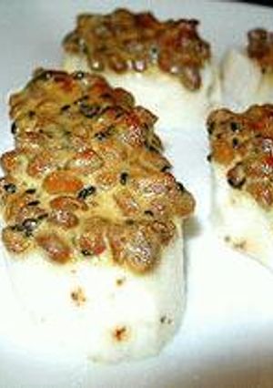 シャックリ♪長芋の納豆のせ-レシピのメイン写真