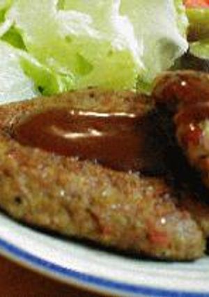 やさいたっぷりハンバーグ-レシピのメイン写真