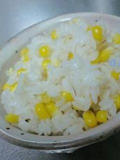 とうもろこしご飯-レシピのメイン写真
