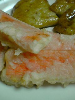 お弁当・おつまみにカニカマ天-レシピのメイン写真