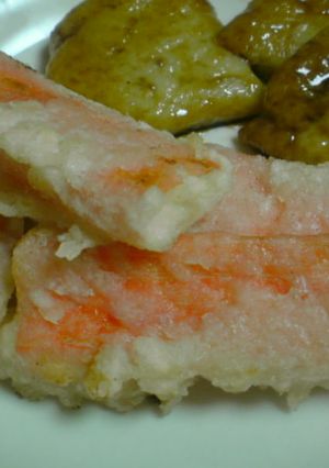 お弁当・おつまみにカニカマ天-レシピのメイン写真