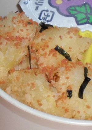 ふりかけで♪たらこ味の粉ふき芋-レシピのメイン写真