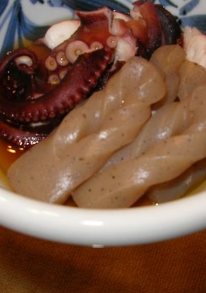 蛸とこんにゃくの煮物-レシピのメイン写真