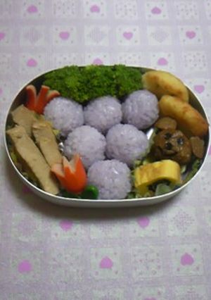 キャラ弁？とは少し違うかな(^。^;)-レシピのメイン写真
