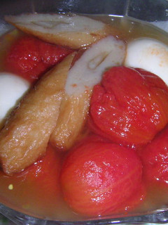 夏に食べる 冷やしトマトおでん-レシピのメイン写真