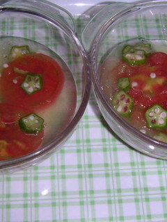 夏野菜ゼリー-レシピのメイン写真