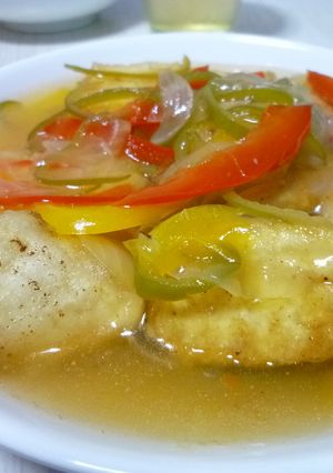 揚げだし豆腐（中華甘酢あんで…）-レシピのメイン写真