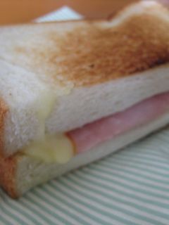 ハム&チーズトースト-レシピのメイン写真