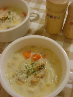 ホタテチャウダー❤-レシピのメイン写真