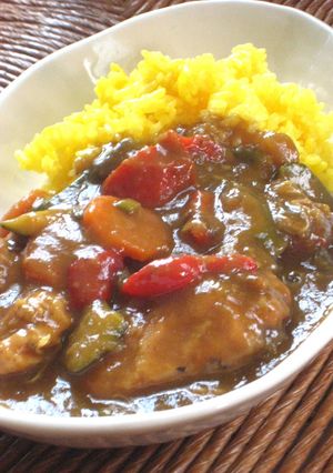 みんな大好き♪夏野菜のチキンカレー-レシピのメイン写真