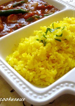 カレーにピッタリ♪ターメリックライス-レシピのメイン写真