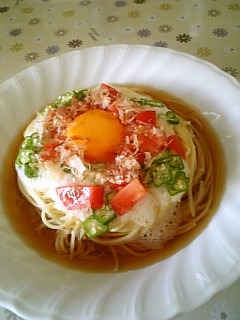 和風冷製パスタ-レシピのメイン写真