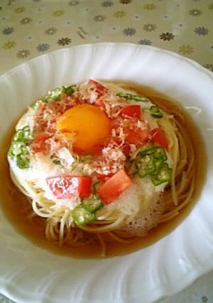 和風冷製パスタ-レシピのメイン写真