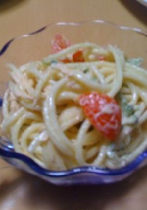 ゴーヤとトマトのスパゲッティサラダ-レシピのメイン写真