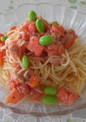 あっさりと夏パスタ-レシピのメイン写真