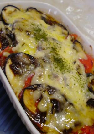 ナスとトマトのチーズ焼き-レシピのメイン写真
