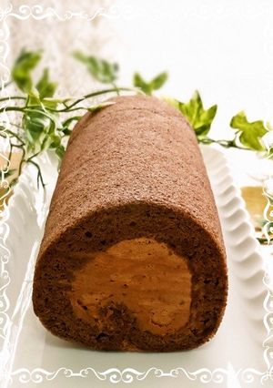 成功するよ！チョコロールケーキ　別立て-レシピのメイン写真