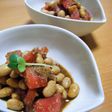 めちゃウマ!!トマトと大豆のすりゴマ和え