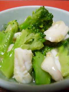 つるっなイカと野菜の塩あん-レシピのメイン写真