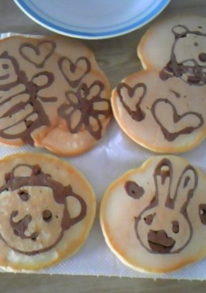お絵かきPANCAKES-レシピのメイン写真