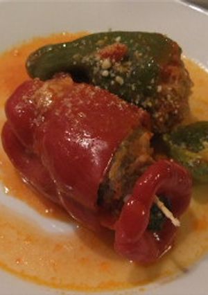 ピーマンの肉詰め煮★ボリュームたっぷり-レシピのメイン写真
