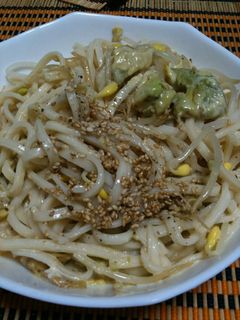 〈夏〉アボカドマヨ冷やしうどん-レシピのメイン写真