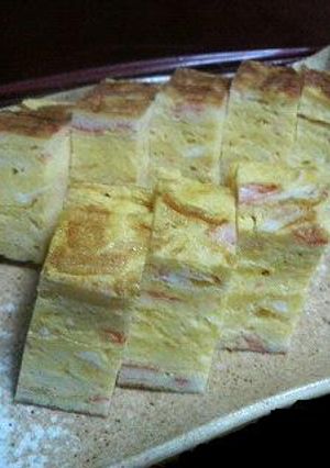 ◆カニカマ入り◆中華風たまご焼き◆-レシピのメイン写真