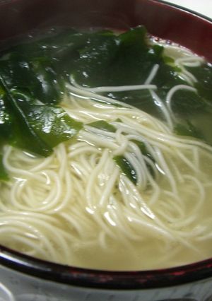 しおラーメン風　にゅうめん-レシピのメイン写真