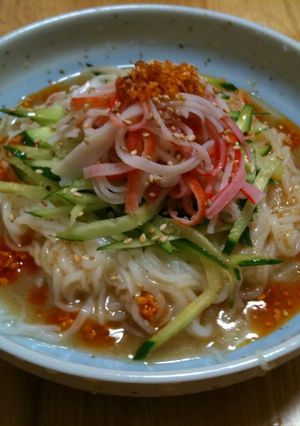 四川風冷やし中華（食べるラー油プラス）-レシピのメイン写真