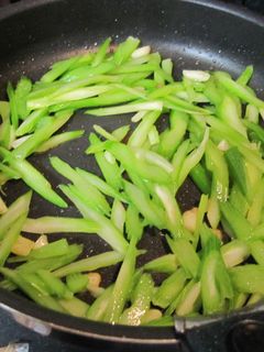 自家製セロリのにんにく炒め-レシピのメイン写真