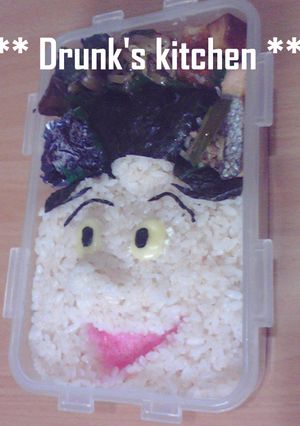 【お弁当】 ☆サザエさん弁当☆-レシピのメイン写真