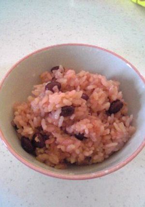 簡単♪美味しい♪炊飯器で絶品お赤飯！-レシピのメイン写真