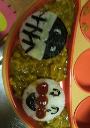 アンパンマン&バイキンマンdeカレー☆-レシピのメイン写真