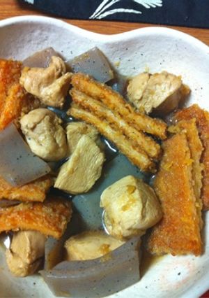 ガンスと鶏を炊いたもの-レシピのメイン写真