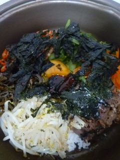 ホットプレートで簡単石焼きビビンバ!!-レシピのメイン写真