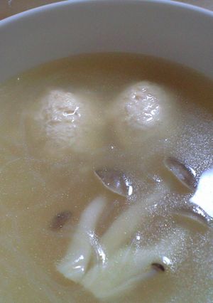 チーズとろ～りチキンボールのスープ-レシピのメイン写真
