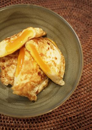 ☆甘酢味の半月卵☆-レシピのメイン写真