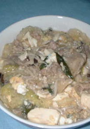 豚バラ肉と豆腐のうま煮-レシピのメイン写真