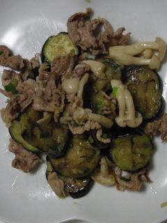 ナスと豚肉の炒め物-レシピのメイン写真