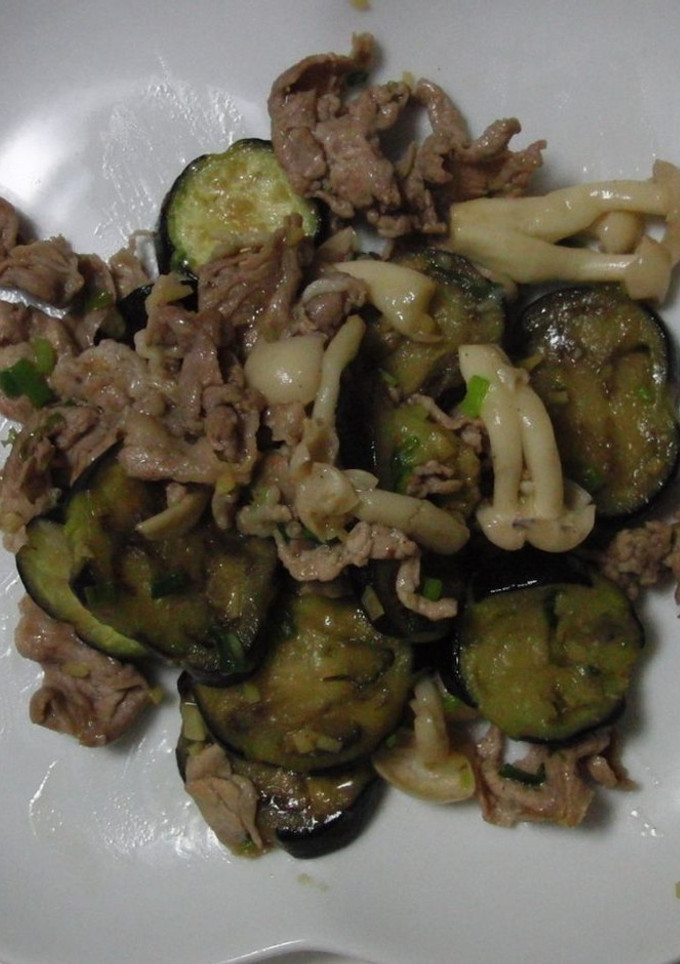 ナスと豚肉の炒め物-レシピのメイン写真