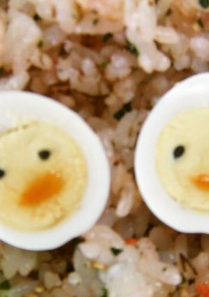 うずらの卵くん＆うずらの卵ちゃん-レシピのメイン写真
