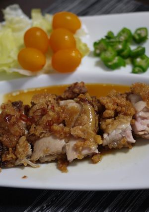 鶏のパリパリ揚げ（油淋鶏風）-レシピのメイン写真