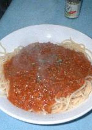 簡単＆本格的☆ミートソーススパゲッティ-レシピのメイン写真
