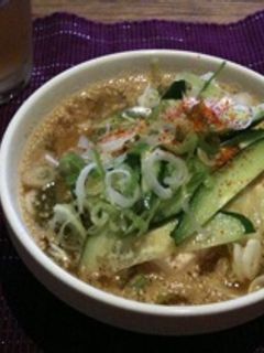 豆腐の冷や汁。-レシピのメイン写真