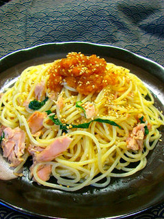 *ツナと大葉の和風パスタ〜温おろしのせ*-レシピのメイン写真
