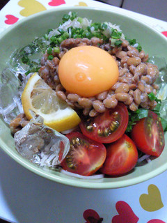 夏バテのときのあっさり納豆そば-レシピのメイン写真