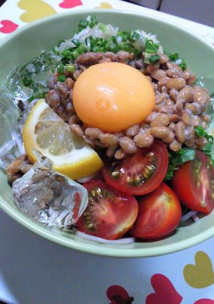 夏バテのときのあっさり納豆そば-レシピのメイン写真