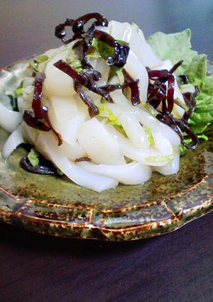 するめいかの塩昆布和え-レシピのメイン写真